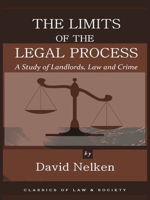 cover image of The Limits of the Legal Process